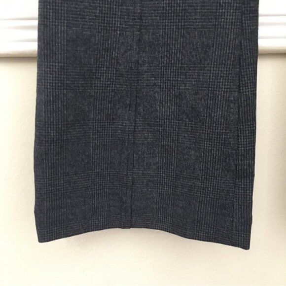 A.L.C. Tweed Exposed Zipper Plaid Cropped Ankle Pants - Picture 7 of 9